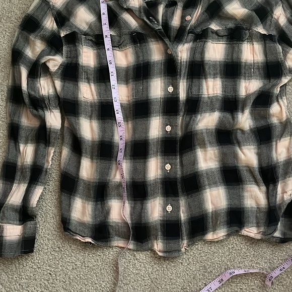 “BP: Plaid Button down top size small” - Picture 3 of 7